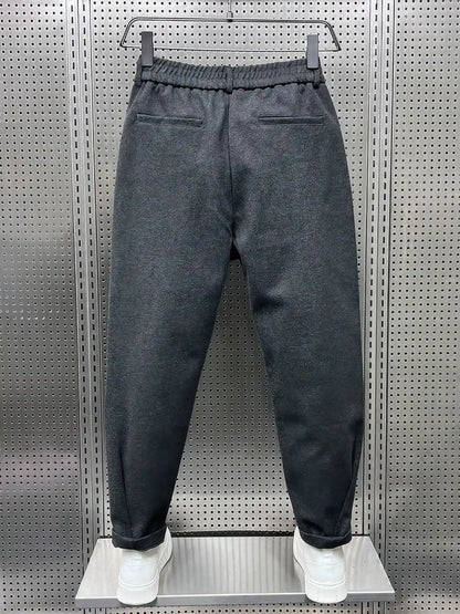 Rick™ | Elegant Melange Trousers – Style and comfort without effort