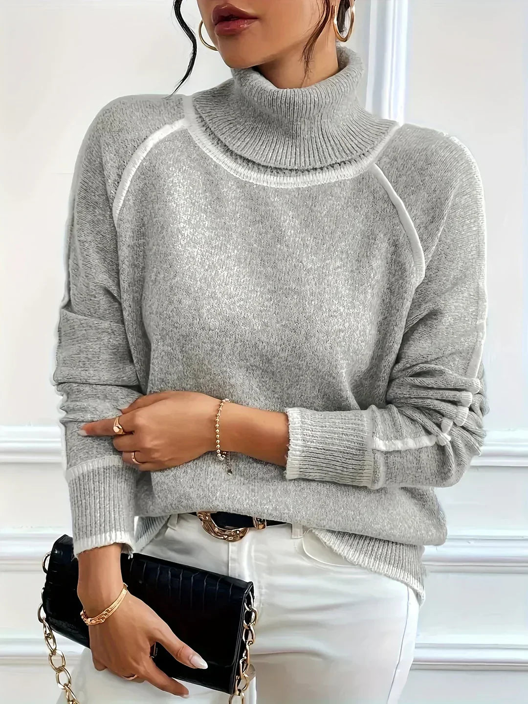 Elle | Cosy Roll Neck Jumper