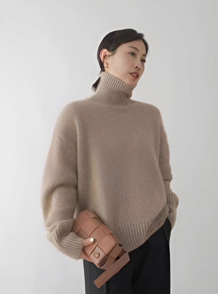 Lina | Roll Neck Jumper