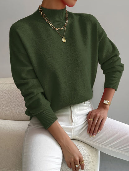 Marilena | Elegant Roll Neck Jumper
